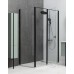 Allen Brau Priority Душевой уголок 120x90 см, цвет: черный матовый браш 3.31009.BBA   3.31018.BBA