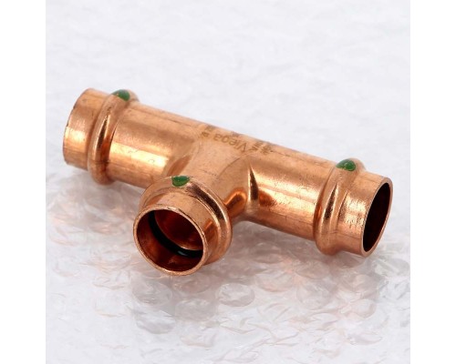 Тройник пресс медь Profipress VIEGA 18