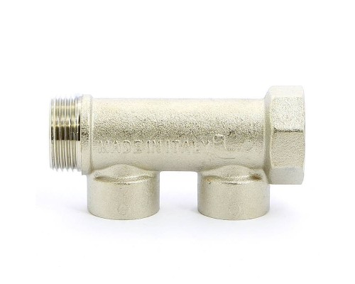 Коллектор НВ 3/4" никелированный ITAP 2 выхода 1/2"В 38мм