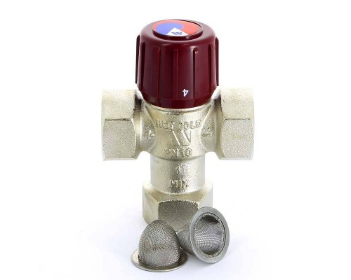 Термосмеситель AQUAMIX WATTS Ind 61C для ГВС 1"В диапазон регулирования 32-50˚C