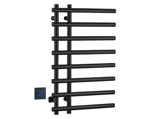 Boheme Uno Полотенцесушитель электрический 50х11,8х80h см, цвет: black 722-B