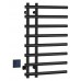 Boheme Uno Полотенцесушитель электрический 50х11,8х80h см, цвет: black 722-B