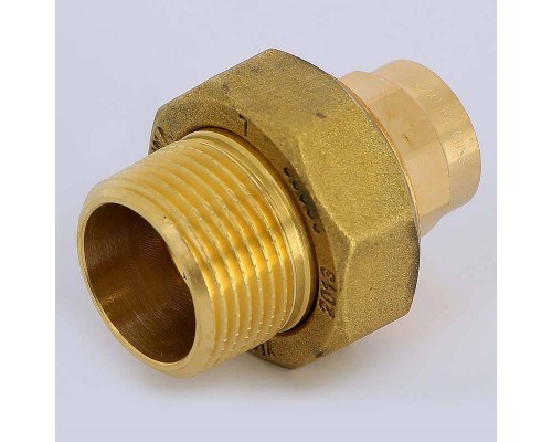 Муфта с разъемным соединением пайка-Н с коническим уплотнением VIEGA 22х1"