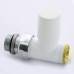 Вентиль ручной Carlo Poletti Compact НН 1/2" х М24 х 19 цвет белый