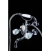 Boheme Crystal Смеситель для ванны, душевой комплект, двуручковый, цвет: хром глянцевый 273-CRST