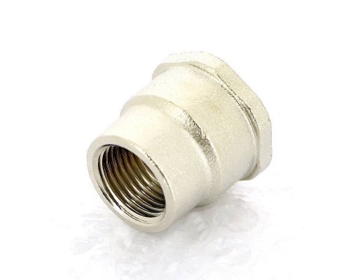 Муфта В никелированная UNI-FITT 1/2"x3/4" Муфта В никелированная UNI-FITT 1/2"x3/4"