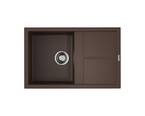 Omoikiri Sumi 79-DC Кухонная мойка Tetogranit 79x50 см, цвет: темный шоколад 4993666