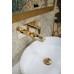 Boheme Monaco Раковина мебельная овальная 50х35х14h см, цвет: белый 878-WM