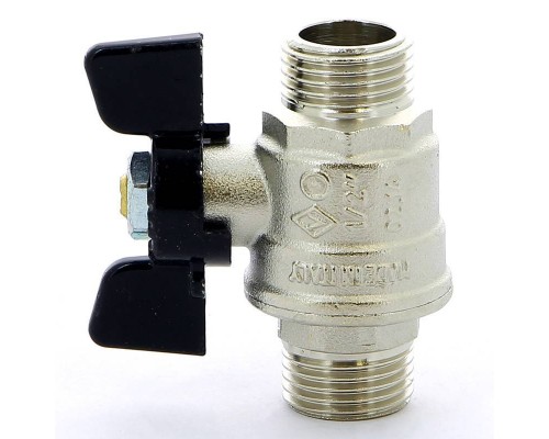 Кран шаровой Oregon Bugatti НН бабочка 1/2" серия 327 полный проход