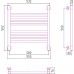 Сунержа Богема  Полотенцесушитель водяной 50x50h, цвет: без покрытия 00-0220-5050