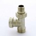 Вентиль НН для радиаторов обратный с разъемным соединением TIEMME 1/2"-3/4"х18