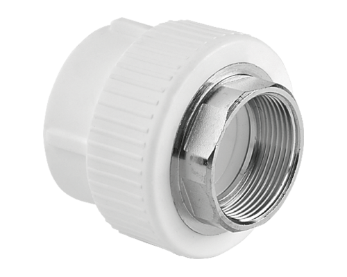 Муфта TEBO PP-R комбинированная 40х1", ВР, под ключ Муфта TEBO PP-R комбинированная 40х1", ВР, под ключ