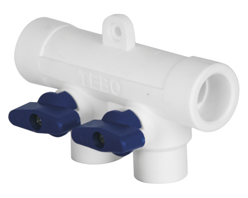 Коллектор TEBO PP-R 32x20x3 вых. син. Коллектор TEBO PP-R 32x20x3 вых. син.