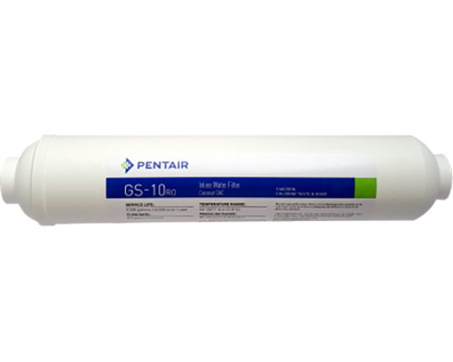 Постфильтр угольный Inline Pentair (Pentek) GS-10RO (2"x10"-1/4")