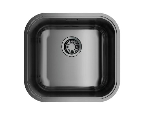 Omoikiri Omi 44-U/I-GM Кухонная мойка нерж. сталь 44,5x41,5 см, цвет: вороненая сталь 4993191 Omoikiri Omi 44-U/I-GM Кухонная мойка нерж. сталь 44,5x41,5 см, цвет: вороненая сталь 4993191