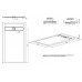 Allen Brau Infinity Душевой поддон 160x90x3h см, цвет: зеленый 8.21007-PWM