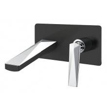 Boheme Venturo Смеситель для раковины из стены, цвет: black 375-B