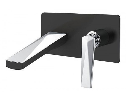 Boheme Venturo Смеситель для раковины из стены, цвет: black 375-B
