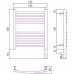 Сунержа Богема 3.0 Полотенцесушитель электр. 40x50h, прав., цвет: темн. титан муар 15-5803-5040
