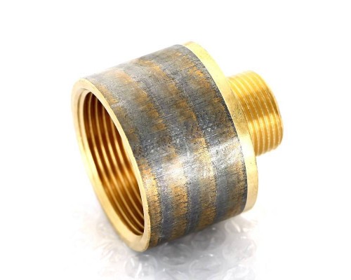 Переходник круглый НВ Viega 3/4" x 11/2" бронза Переходник круглый НВ Viega 3/4" x 11/2" бронза
