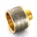 Переходник круглый НВ Viega 3/4" x 11/2" бронза