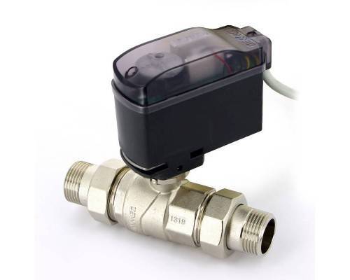Кран шаровой с разъемными соединениями НН двухходовой MODULO COMPACT с сервоприводом EMMETI 1" Кран шаровой с разъемными соединениями НН двухходовой MODULO COMPACT с сервоприводом EMMETI 1"