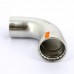Угол-вставка пресс 45 град. нержавеющая сталь Sanpress Inox VIEGA 64