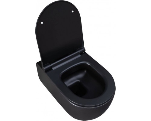 Allen Brau Priority Унитаз подвесной 36x54,5x33h см, цвет: черный 4.31001.31 Allen Brau Priority Унитаз подвесной 36x54,5x33h см, цвет: черный 4.31001.31
