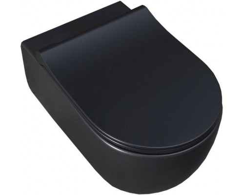 Allen Brau Priority Унитаз подвесной 36x54,5x33h см, цвет: черный 4.31001.31 Allen Brau Priority Унитаз подвесной 36x54,5x33h см, цвет: черный 4.31001.31