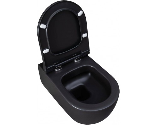Allen Brau Priority Унитаз подвесной 36x54,5x33h см, цвет: черный 4.31001.31 Allen Brau Priority Унитаз подвесной 36x54,5x33h см, цвет: черный 4.31001.31