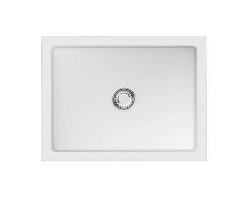 Omoikiri Mikura 61-WH Кухонная мойка Natceramic 61x46 см, цвет: белый 4997068