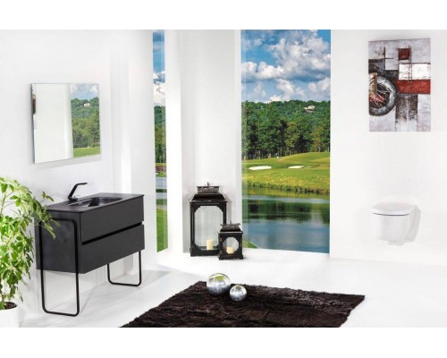 Armadi Art Vallessi Тумба подвесная 80х46х53h см, цвет: антрацит 837-080-A mat Armadi Art Vallessi Тумба подвесная 80х46х53h см, цвет: антрацит 837-080-A mat
