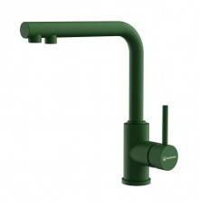 Omoikiri Nakagawa 2 Plus-RG Смеситель для кухни с возм. подключить фильтр, цвет: Royal Green 4994443