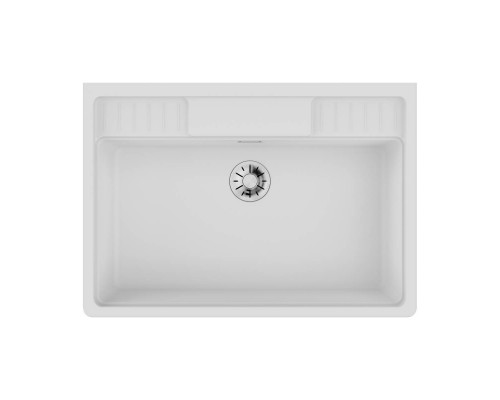 Omoikiri Kinokawa 90-WH Кухонная мойка Artceramic 90x63,5 см, цвет: белый 4993853