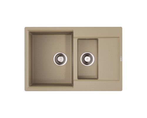 Omoikiri Daisen 78-2T-CH Кухонная мойка Tetogranit 78x51 см, цвет: шампань 4993531