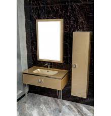 Armadi Art Lucido Шкаф-пенал подвесной 35x40x150h см, цвет: золото 772-Light Gold