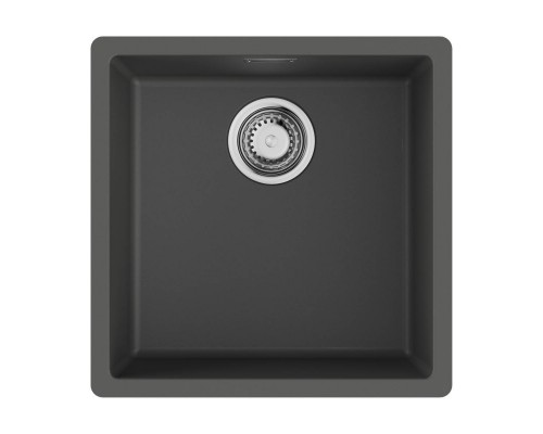 Omoikiri Yamakawa 45T-Integra-PL Кухонная мойка Tetogranit 45,6x45,6 см, цвет: платина 4997256