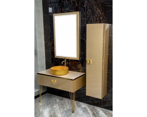 Armadi Art Lucido Тумба подвесная 104х55х30h см, цвет: золото 770-100-Light Gold Armadi Art Lucido Тумба подвесная 104х55х30h см, цвет: золото 770-100-Light Gold