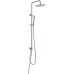 Allen Brau Priority Душевая стойка с верхним душем, 3 режима, 25x48,4x122,5h см, цвет: никель браш 5.31031-BN