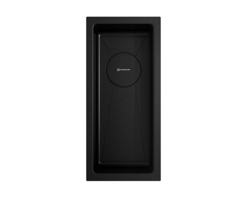Omoikiri Taki 20-U/IF-GB Кухонная мойка нерж. сталь 20x44 см, цвет: графит 4997015