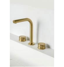 Boheme Prestige Смеситель для раковины, на 3 отверстия цвет: matt gold 152-MG-PR