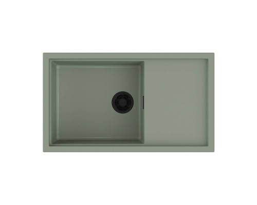 Omoikiri Sintesi 86-WG Кухонная мойка Artceramic 86x50 см, цвет: wind green 4997133