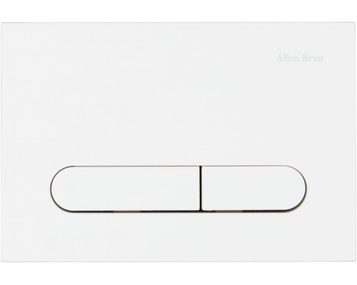 Allen Brau Project Color Клавиша смыва 23,1x15,7h см, цвет: белый матовый 9.2PR01.21