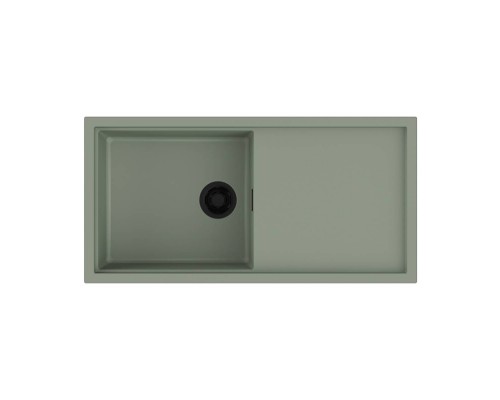 Omoikiri Sintesi 100-WG Кухонная мойка Artceramic 100x50 см, цвет: wind green 4997128