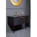 Armadi Art Vallessi Avantgarde Тумба подвесная 100х46х38h см, цвет: черный/золото 842-100-BG