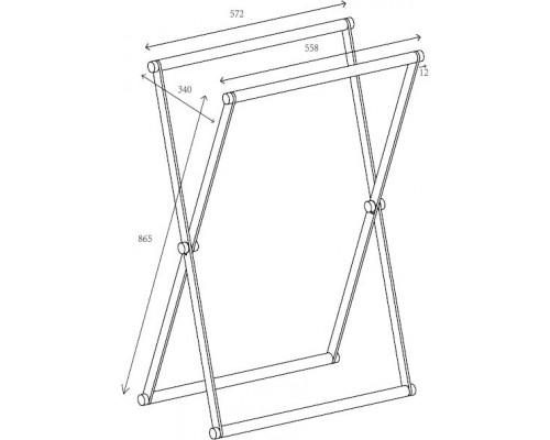Allen Brau Priority Рамка от корзины для белья 57,2x34x86,5h см, цвет: черный матовый 6.32001-31 Allen Brau Priority Рамка от корзины для белья 57,2x34x86,5h см, цвет: черный матовый 6.32001-31