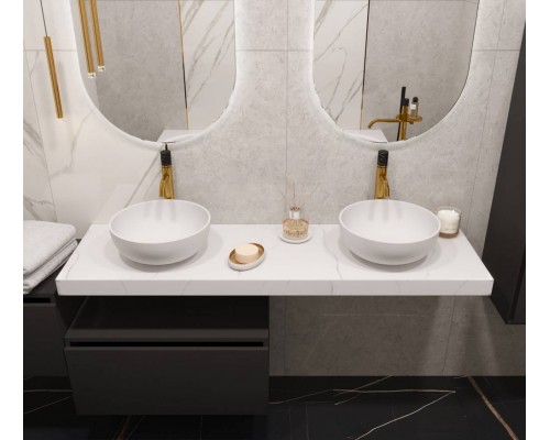 Armadi Art Flat Столешница 161х46х7h см, цвет: белый 869-160-CLCT Armadi Art Flat Столешница 161х46х7h см, цвет: белый 869-160-CLCT