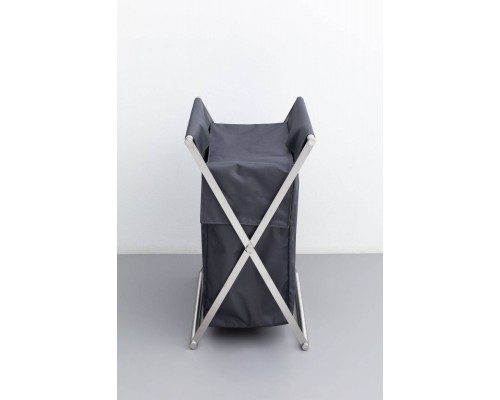 Allen Brau Priority Корзина для белья 57,2x34x86,5h см, цвет: серый 00312046 Allen Brau Priority Корзина для белья 57,2x34x86,5h см, цвет: серый 00312046