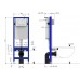 Allen Brau Pneumatic Slim Инсталляция для унитаза 38x26x111,7h см, цвет: синий/белый 9.11102.20