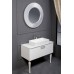 Armadi Art Vallessi Avantgarde Тумба подвесная 100х46х38h см, цвет: белый/золото 842-100-WG